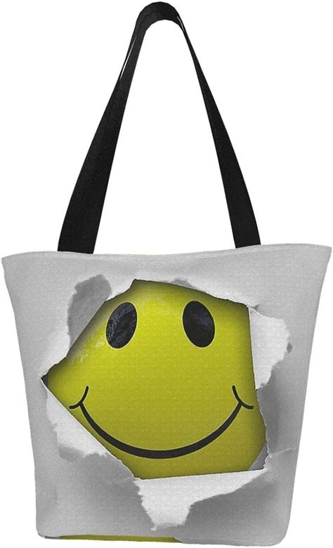 Amazon.com: Smiley Tote Bag