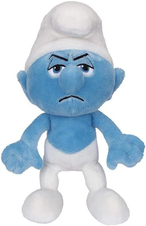 Amazon.com: Smurfs Grouchy Bean Bag Plush : Toys & Games