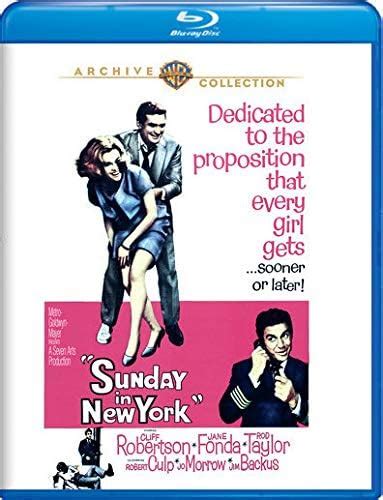 Amazon.com: Sunday in New York blu-ray : Rod Taylor, Jane Fonda, Cliff ...