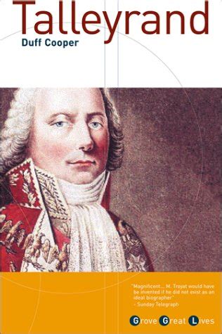 Amazon.com: Talleyrand: 9780802137678: Cooper, Duff: Books