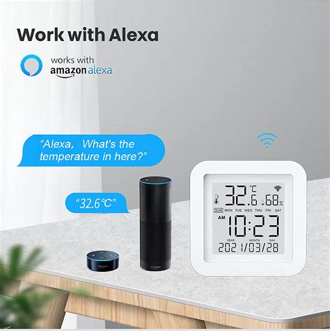 Amazon.com: Temperature Humidity Sensor - Works With Alexa