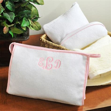 Amazon.com: Terry Cloth Cosmetic Bag