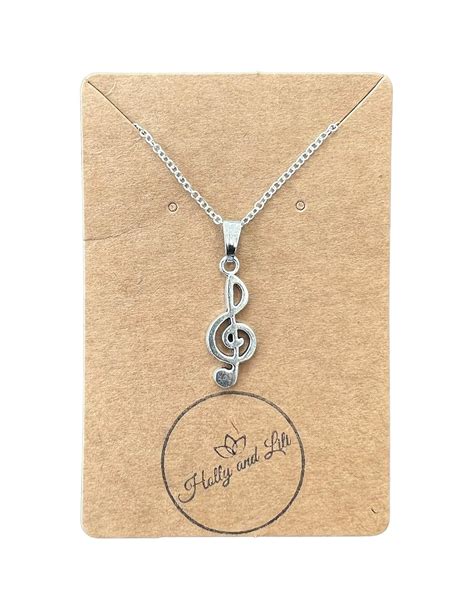 Amazon.com: Treble Clef Necklace