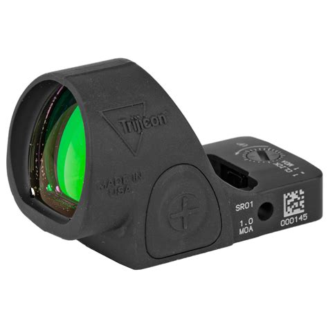 Amazon.com: Trijicon SRO Sight Adjustable LED 1.0 MOA Red Dot, …