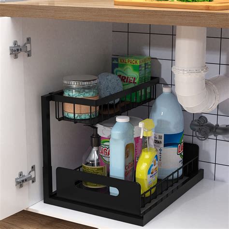 Amazon.com: Under Sink Pull Out Shelf