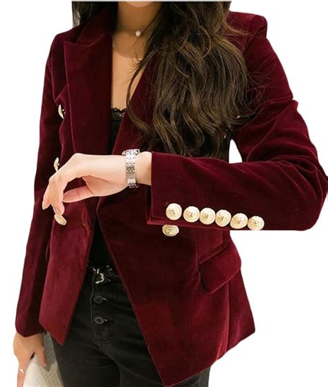 Amazon.com: Velvet Blazers For Women