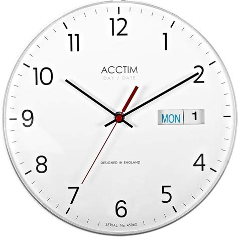 Amazon.com: Wall Clock With Date And Time