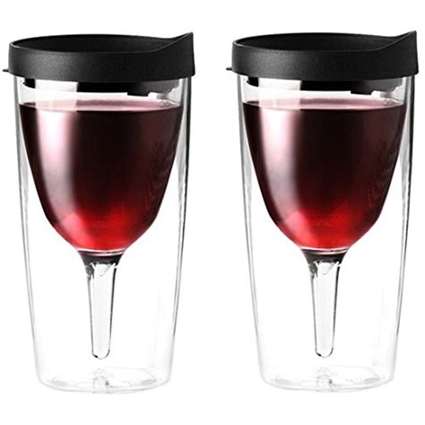 Amazon.com: Wine Cup With Lid