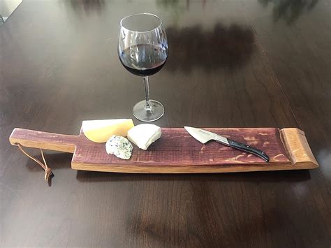 Amazon.com: Wine barrel cheese boards : Home & Kitchen