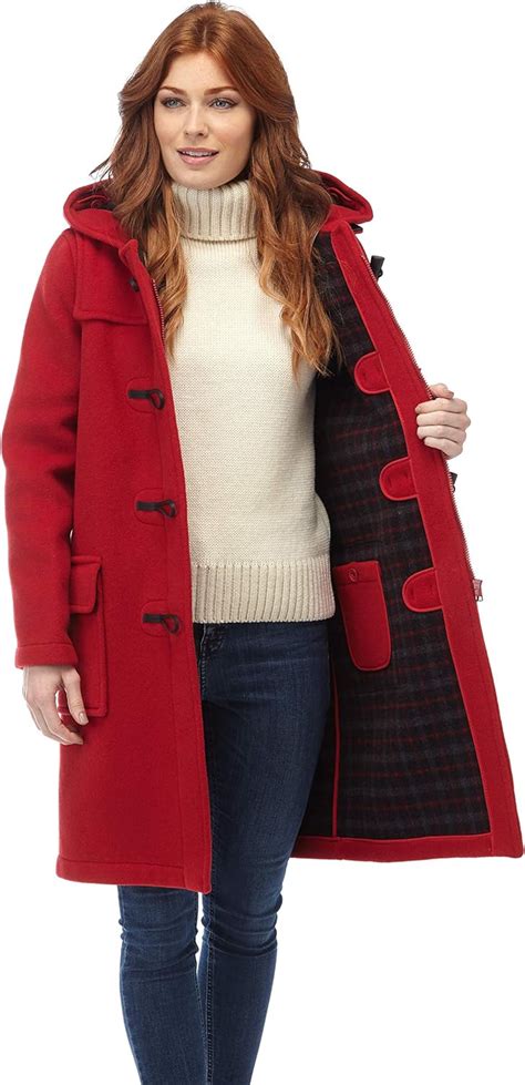 Amazon.com: Womens Red Wool Coats