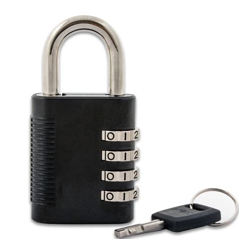 Amazon.com: combination padlock with key