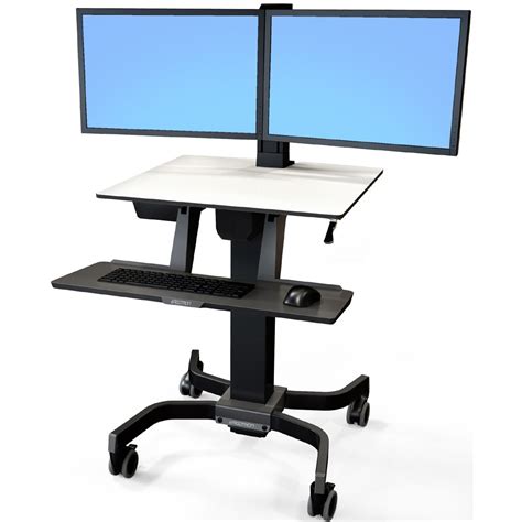 Amazon.com: dual monitor computer cart