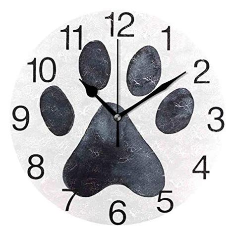 Amazon.com: paw print clock