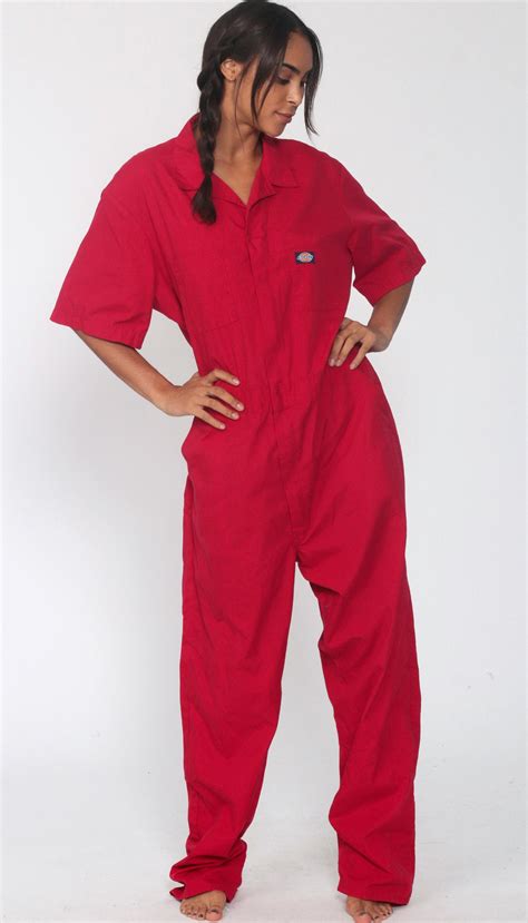 Amazon.com: red dickies jumpsuit