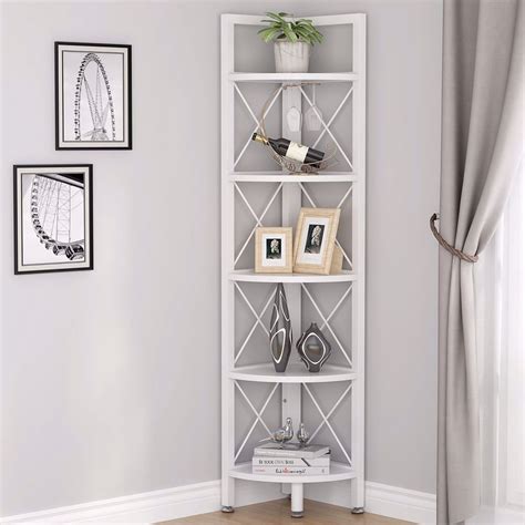 Amazon.com: small corner bookshelf for small spaces