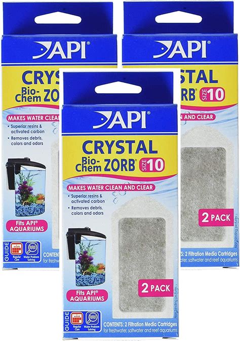 Amazon.com : API CRYSTAL BIO-CHEM ZORB SIZE 10 Aquarium …