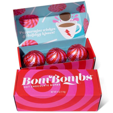 Amazon.com : Bombombs Hot Chocolate Bombs, Cocoa Bomb and Mug Holiday ...