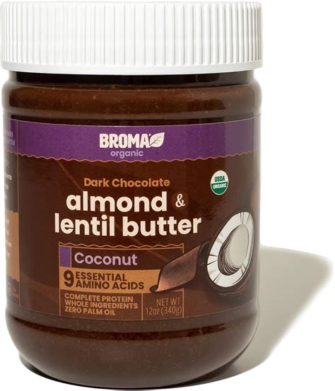 Amazon.com : Broma, Dark Chocolate Almond & Lentil …