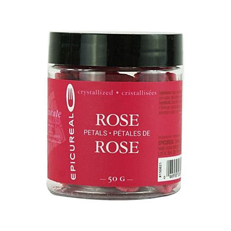 Amazon.com : Epicureal Crystalized Rose Petals - 50g Whole …