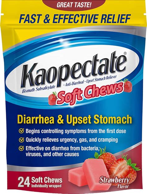 Amazon.com : Kaopectate Soft Chews, Bismuth …