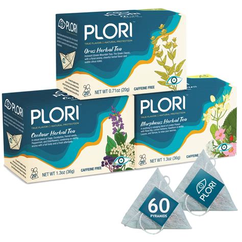 Amazon.com : PLORI Herbal Tea - HELIOS Variety Pack - 3 Greek …