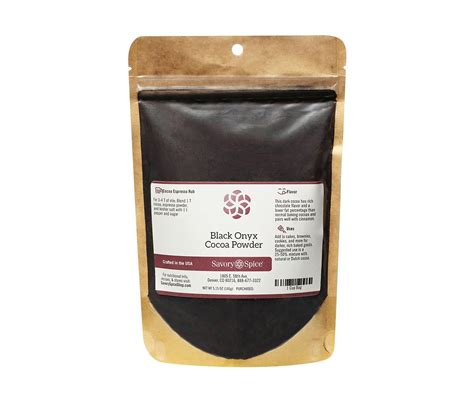 Amazon.com : Savory Spice Black Onyx Cocoa Powder - Dark …