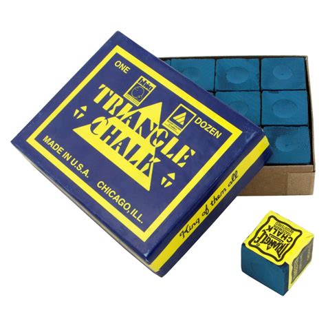 Amazon.com : Triangle Chalk - (Gross 144) - Blue : Sports