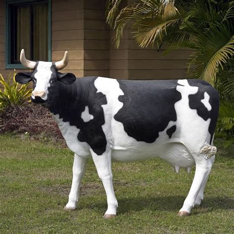 Amazon.com.au: cow statue