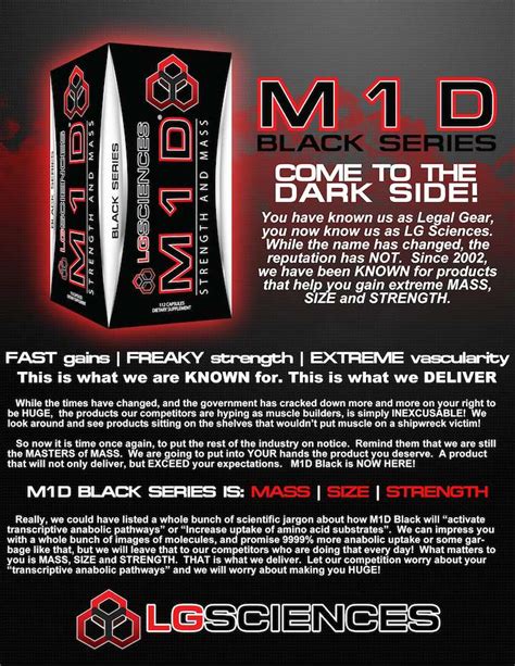 th?q=Amazon: Customer reviews: LG Sciences M1D Black Series Strength and .