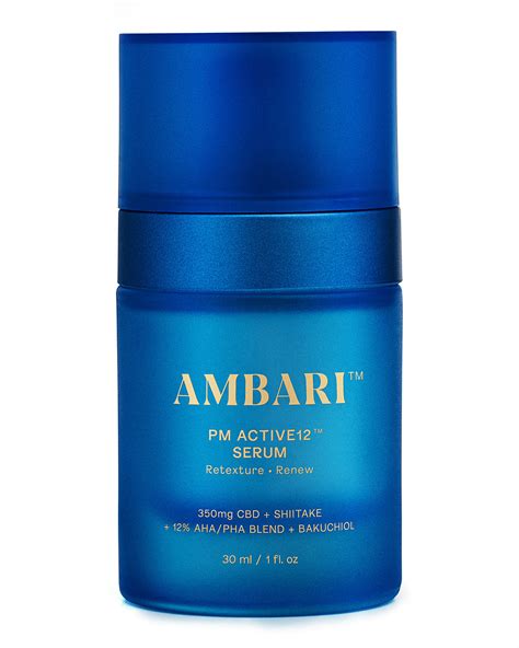 Ambari Brands is a luxury skincare and consumer brand company that, through its main subsidiary, Ambari Beauty, has developed a line of products based on its proprietary "Modern Blend", and ...