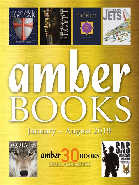 Amber Books Ltd Trade Catalog Jan Aug 2019
