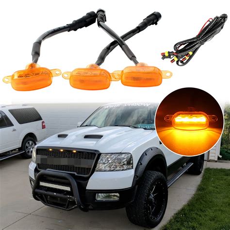 Partsam 10x Amber 3/4" Round Bullet Trailer Amber Led Side Marker Clearance/Grill Lights Kit Grommets Clear Lens w/Plug Connectors Waterproof 12V for Trailer Truck Golf Cart RV Car Pickups ATV UTV . Visit the Partsam Store. 4.5 4.5 out of 5 stars 511 ratings | Search this page .. 