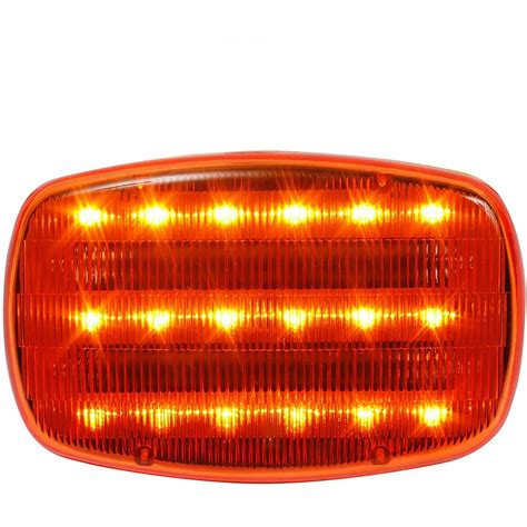 Amber led light, battery powered, magnetic, heavy duty magnets,