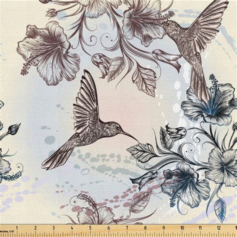 Ambesonne Cartoon Fabric by The Yard, Autumn Pattern Owl ... - michaels.com