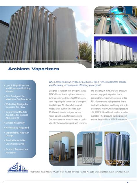 Ambient Vaporizer Brochure