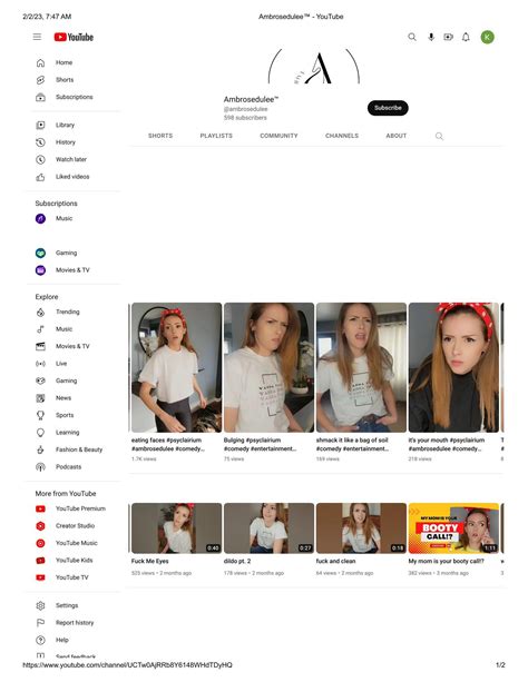 💦 Ambrosedulee Leaks Onlyfans Leaked (SEX)