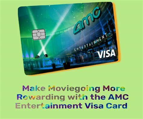 The AMC Entertainment Visa credit card is a co-branded credit car
