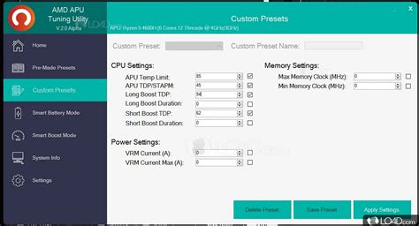 Amd apu tuning utility.  But none of AMD APU Tuning Utility works best...