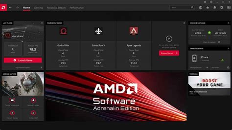 Amd relive.  It AMD Software Adrenalin Edition is an easy-to-use interface fo...
