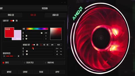 Amd rgb software. 0 provides you a better solution for customizing the light...