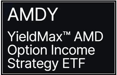 Explore the ETF pages to learn about the fund’s price history, holdings, dividends and more. Skip to main content. Log In Free Trial. Home. Stocks. Stock Screener; ... GraniteShares 1x Short AMD Daily ETF: Equity: 731.42K: AMDY: YieldMax AMD Option Income Strategy ETF: Equity: 4.09M: AMID: Argent Mid Cap ETF Argent Mid Cap ETF: Equity: 34.04M ...