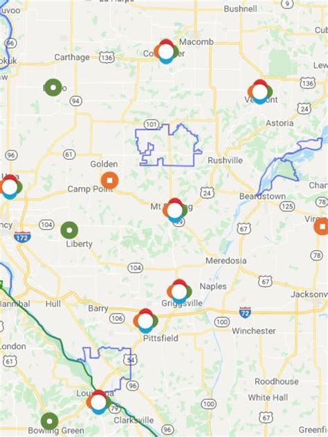 Ameran power outage map. Call us at Ameren Missouri at 1-800-552-7583 immediately. Be sure to include a number where we may reach you for updates. Visit www.ameren.com to report an outage, check the status of an outage, check an outage map to view the status of power restoration throughout the state, and sign up for text alerts. Text REG to 40401, to register for text ... 