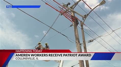 Ameren Illinois worker receive Patriot Award today