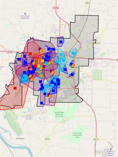 As of 3pm Friday, Ameren's outage we