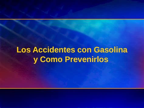 American Burn Association GASOLINE SAFETY Educator’s Guide