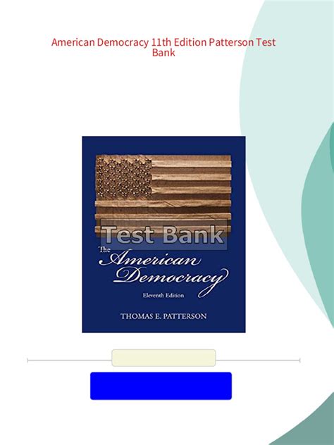 American Democracy 11th Edition Test Questions