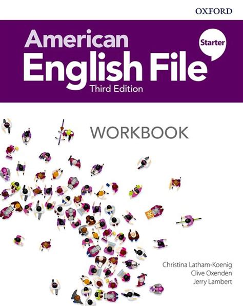 American English File Starter work book pdf