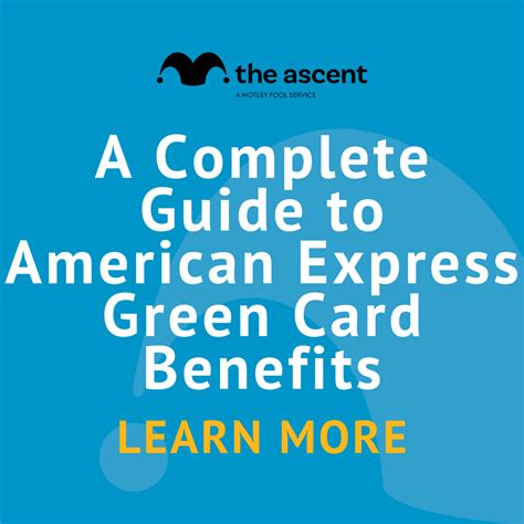 American Express® Green Card Benefits The Motley Fool