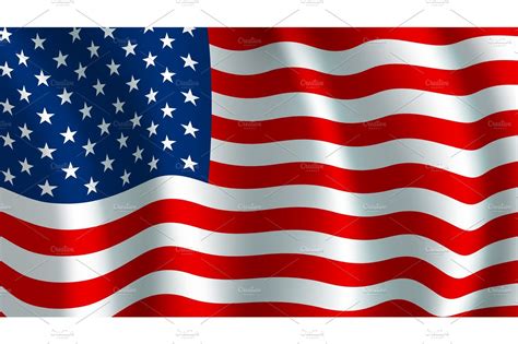 American Flag Graphics Symbol