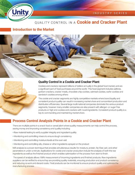American Industry Overview Cookies and Crackers